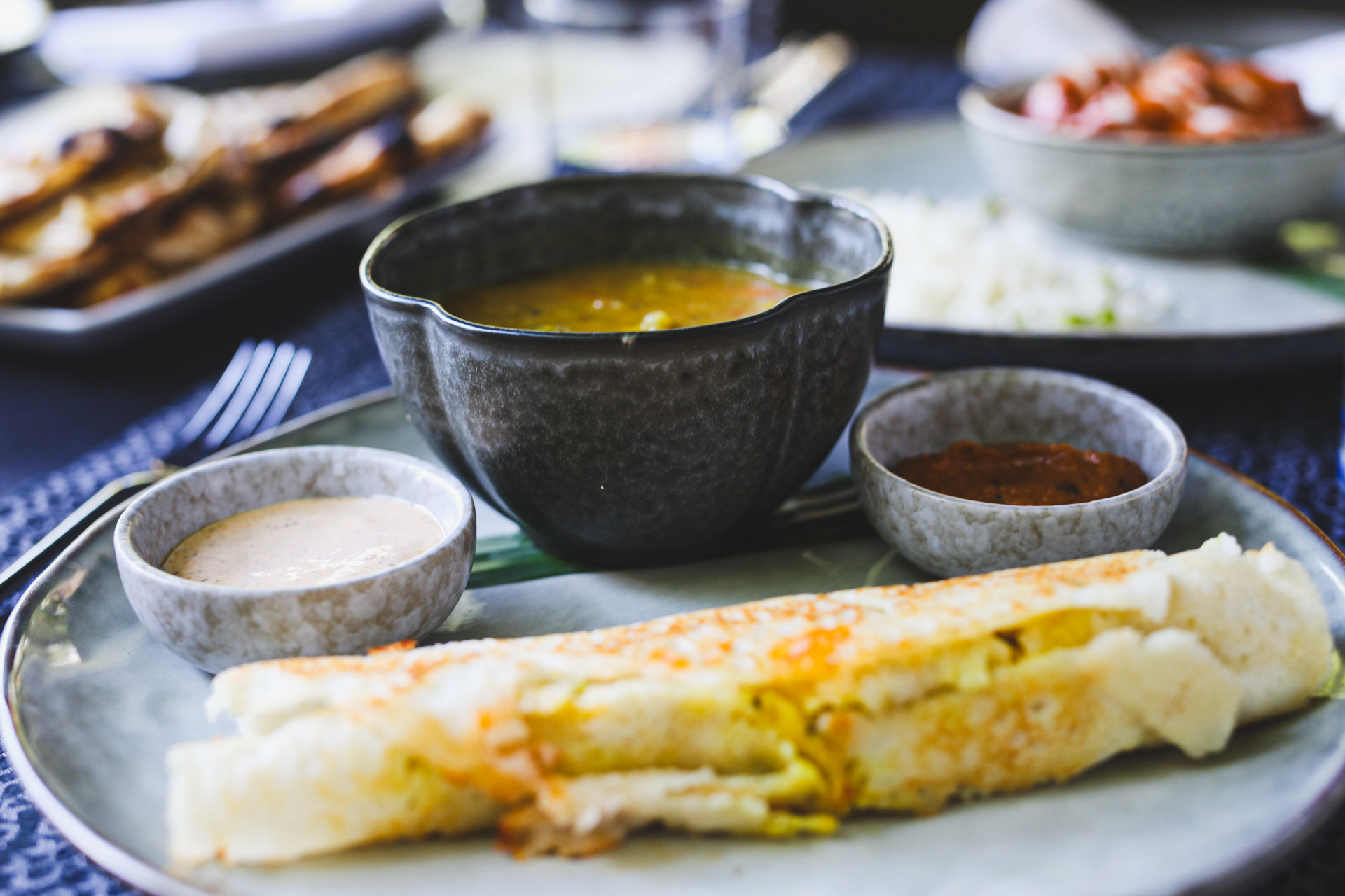 Indisches Gericht — Dosa