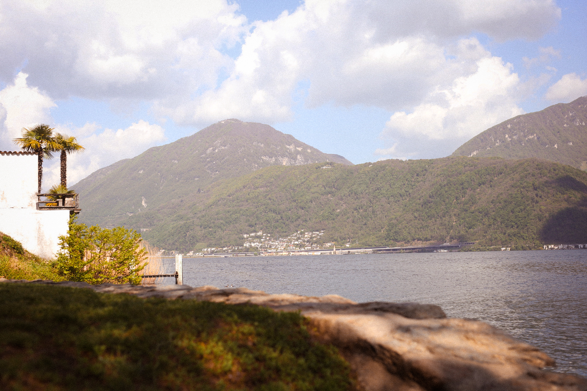 Blick auf den Lago di Lugano